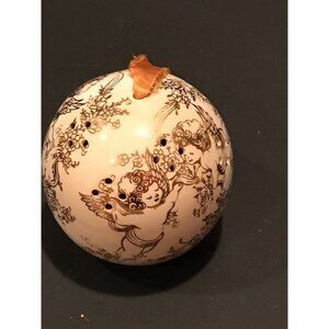 Vintage Potpourri Scentomander by Andre Richard Cherub Pomander | Holiday Christ